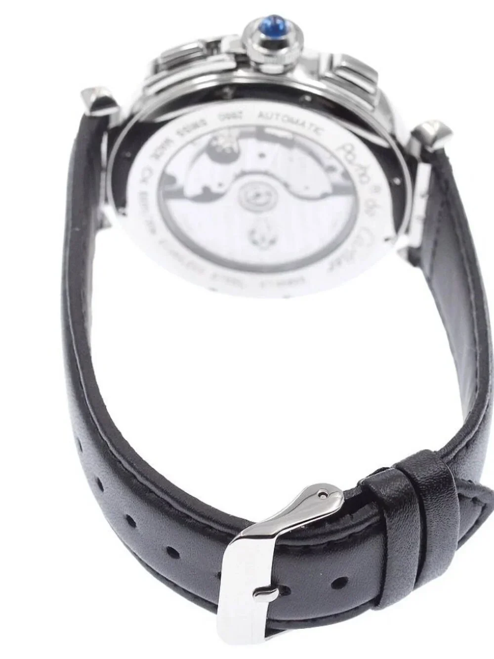 CARTIER Pasha 42MM W3108555 Chronograph Silver Dial Automatic Men's Watch_969024